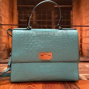 Kate spade crossbody teal bag